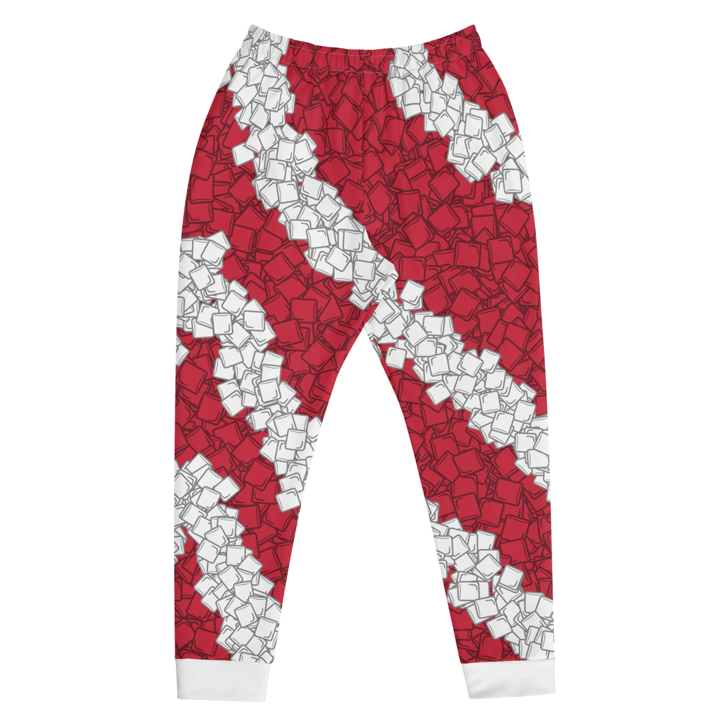 Marshmallow Candy Cane Sweatpants