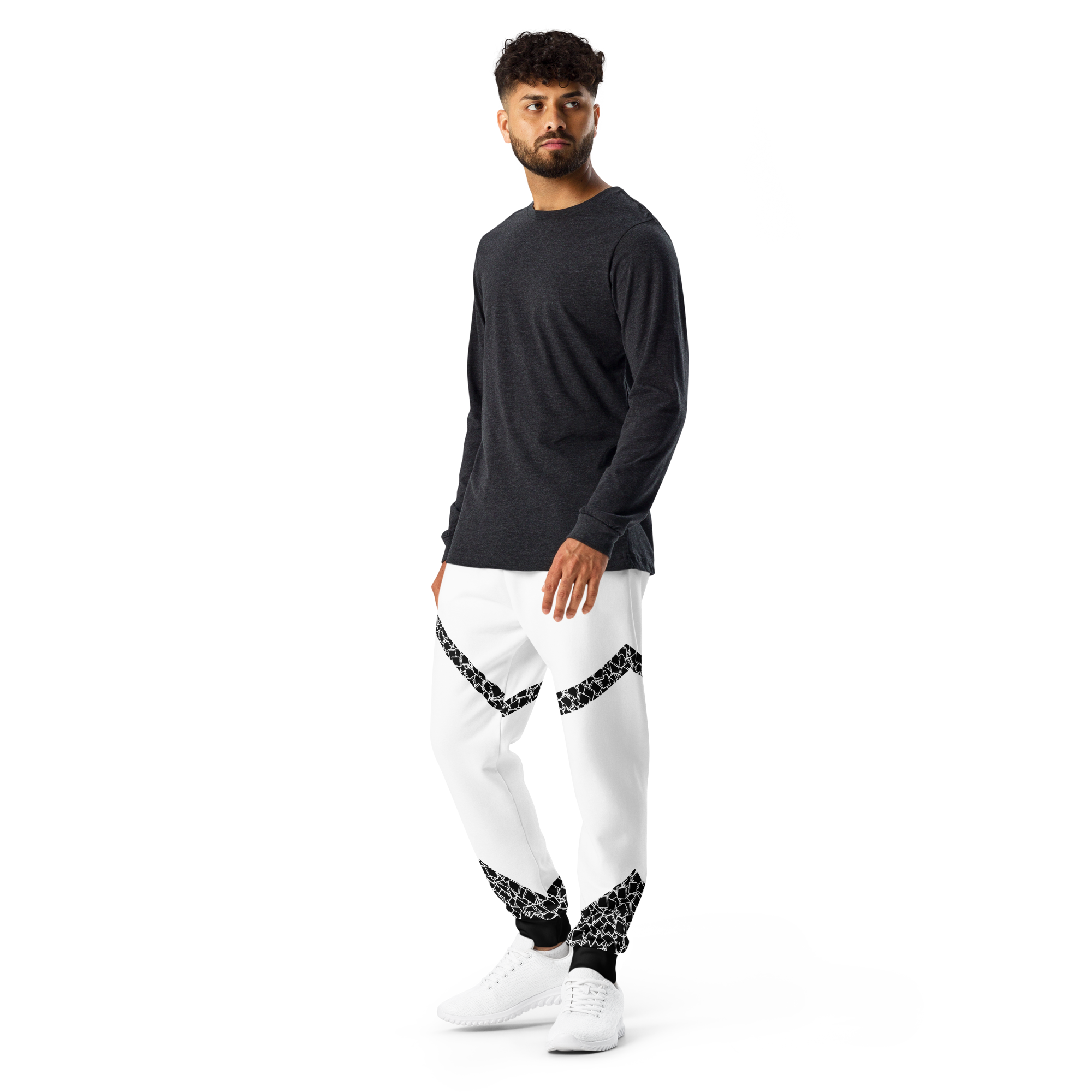 Slick Marshmallow Joggers - Unisex