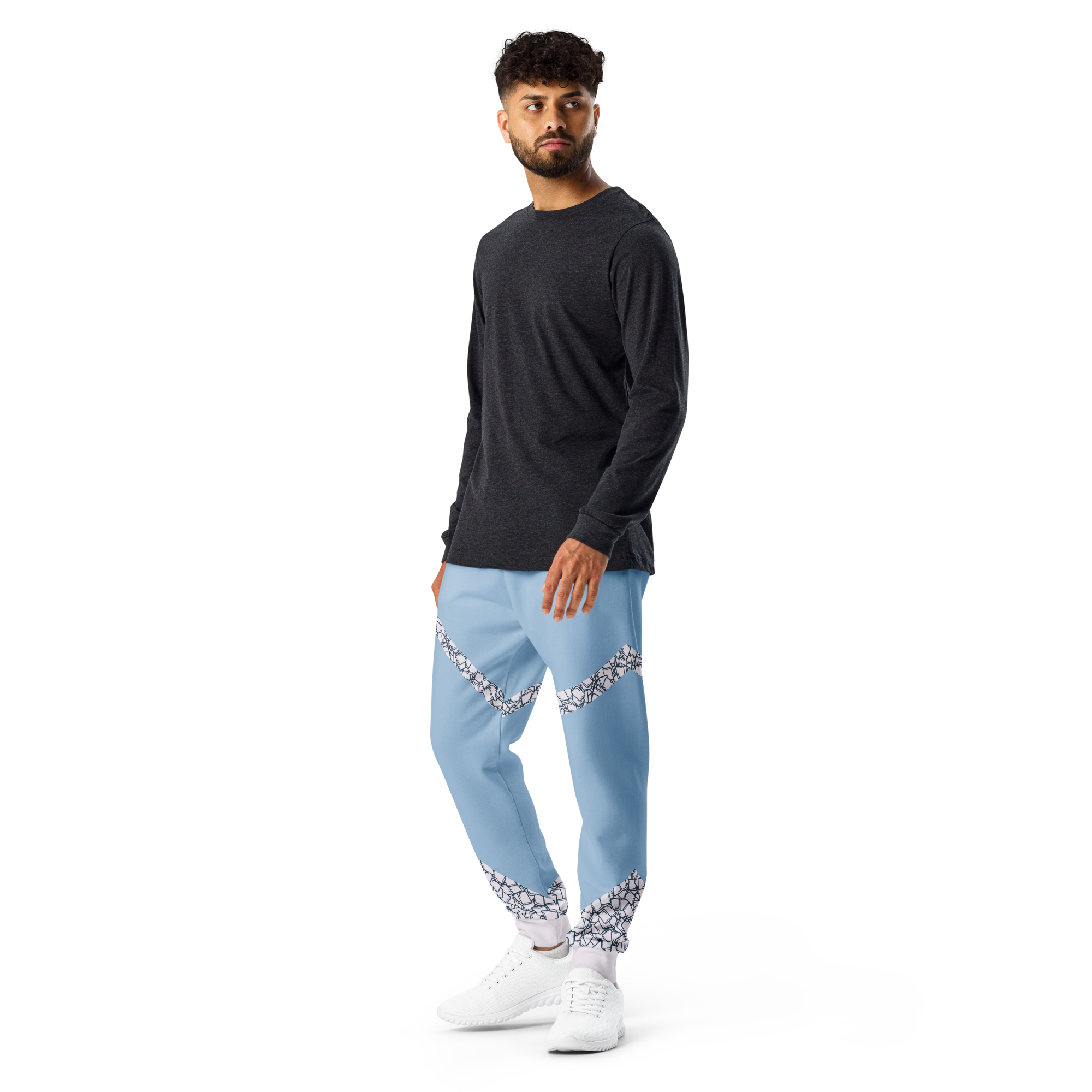 Slick Marshmallow Joggers - Unisex