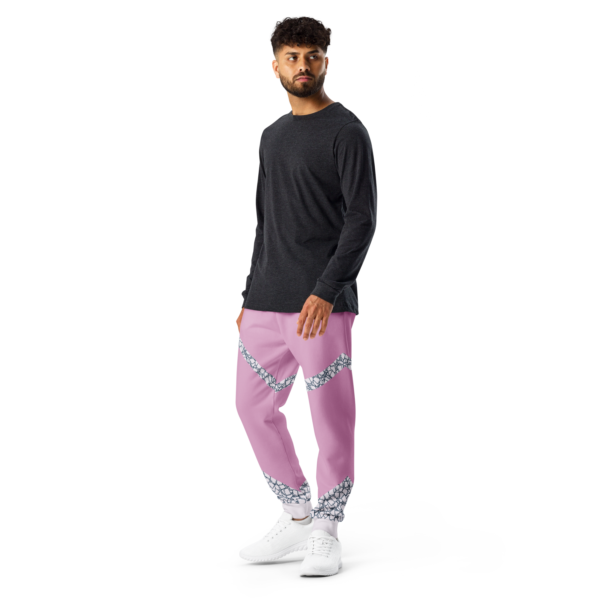 Slick Marshmallow Joggers - Unisex