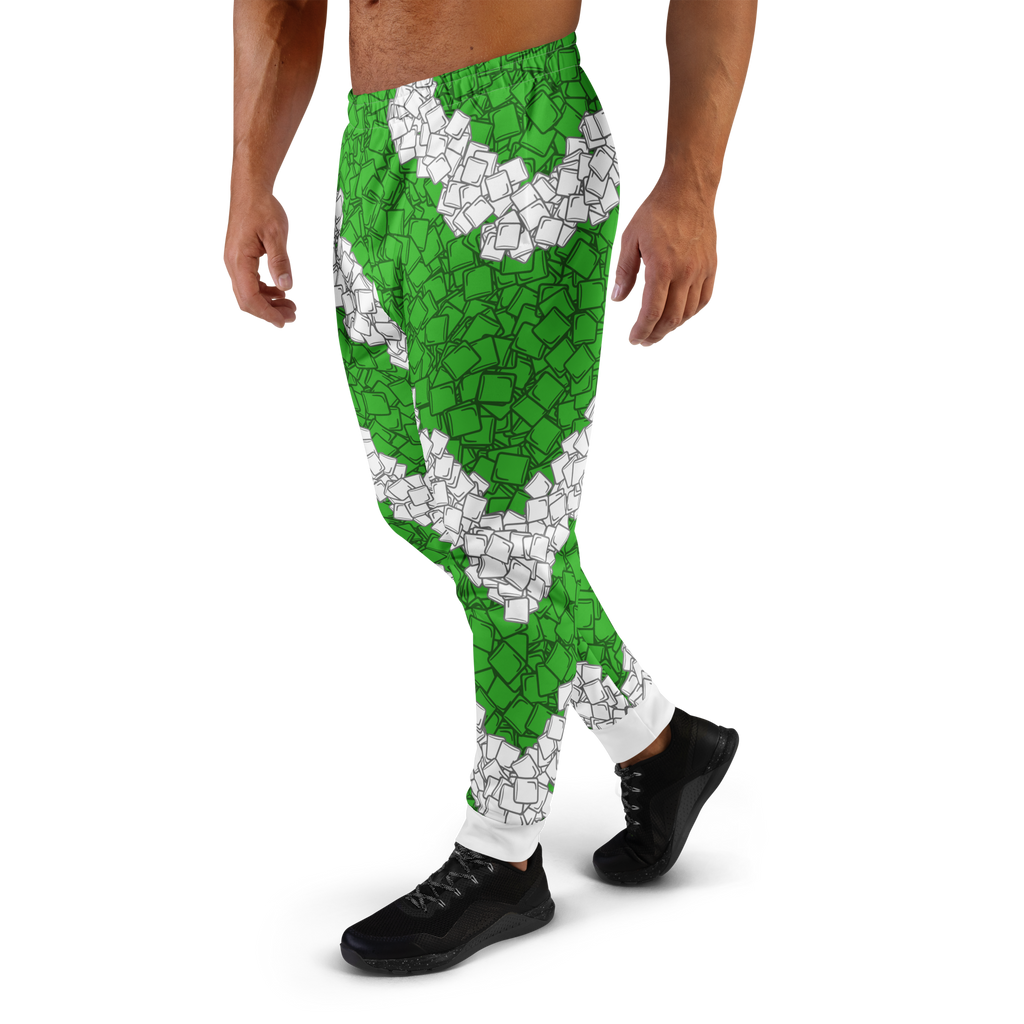 Marshmallow Candy Cane Sweatpants