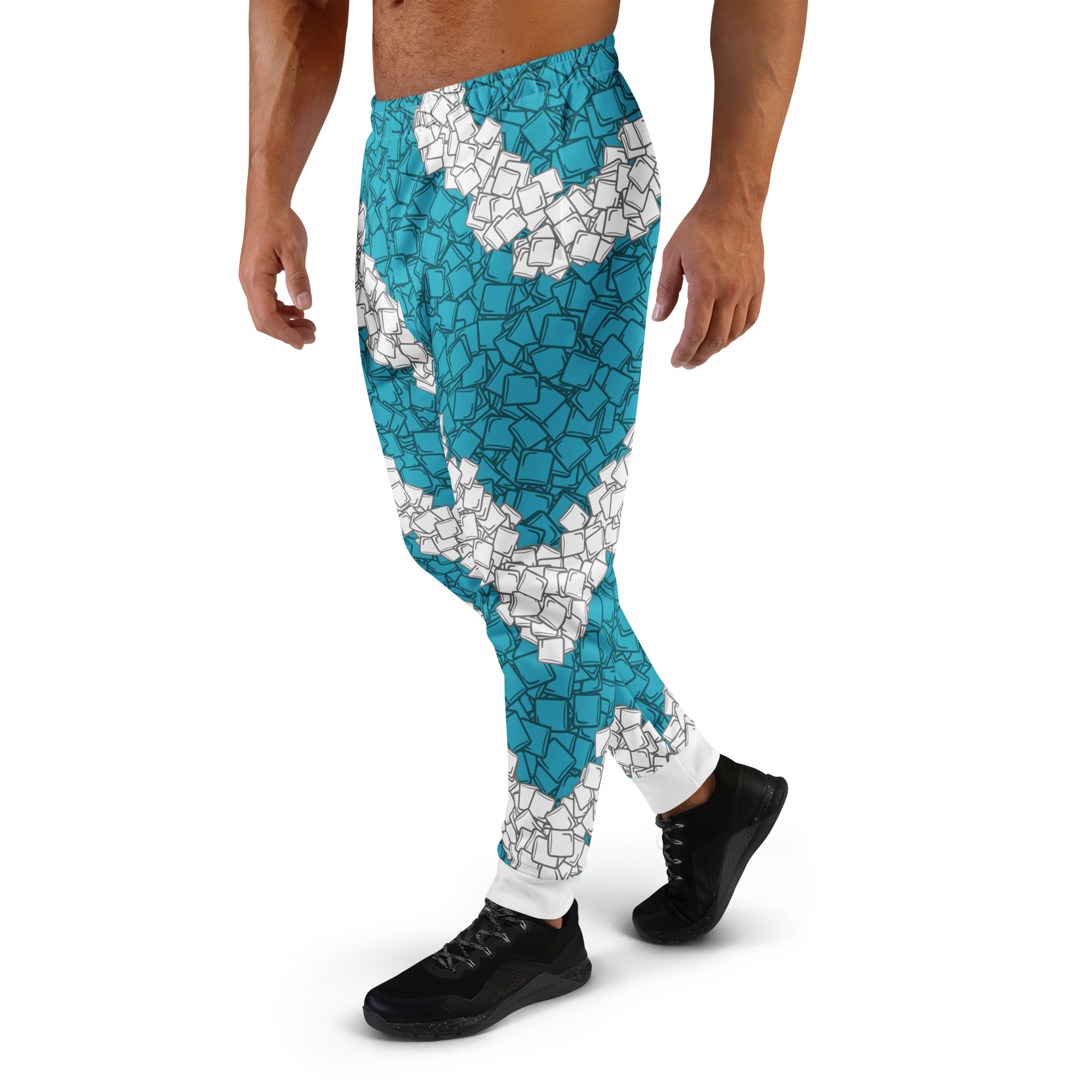 Marshmallow Candy Cane Sweatpants