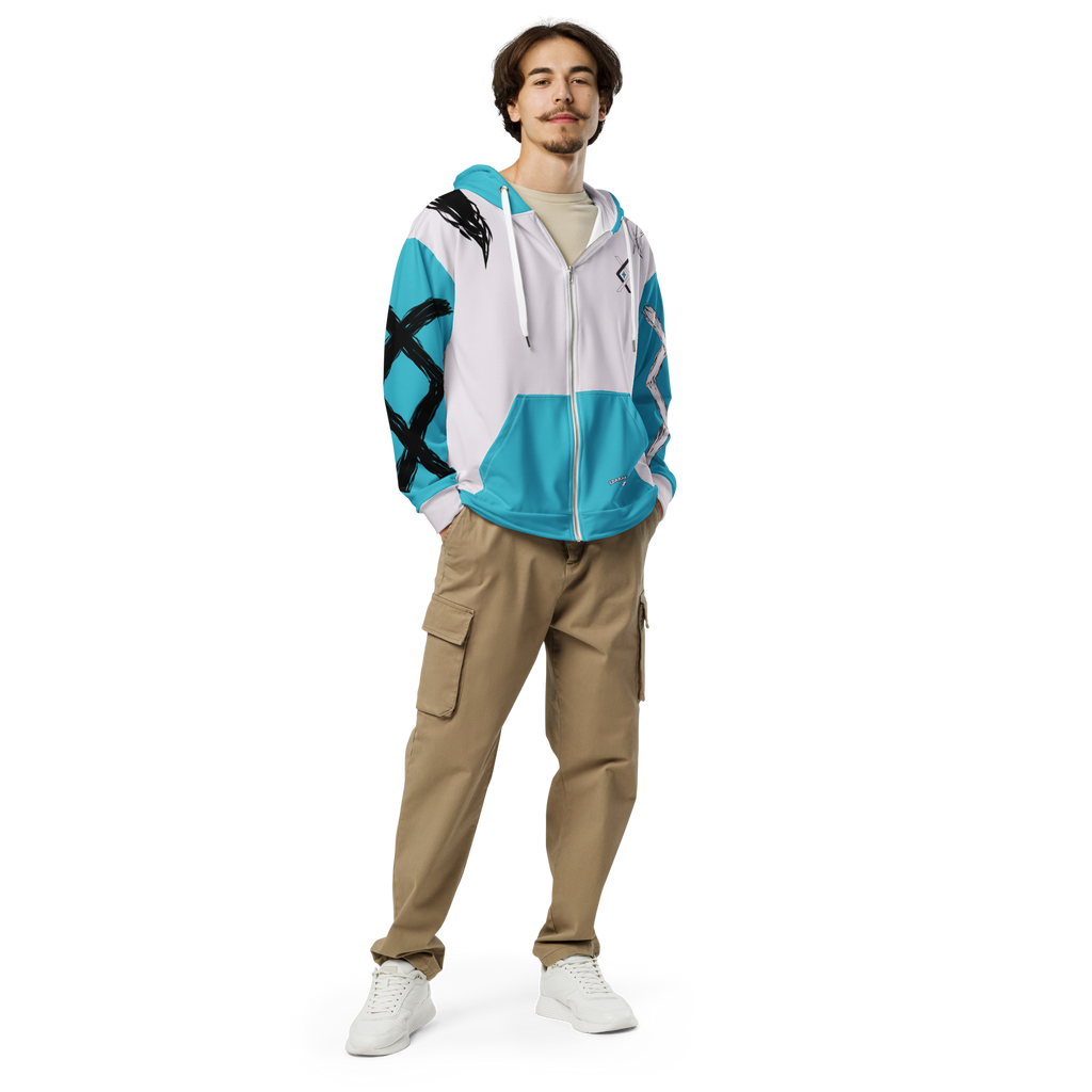 Crossroads Chaos Zip-Up Hoodie - Unisex
