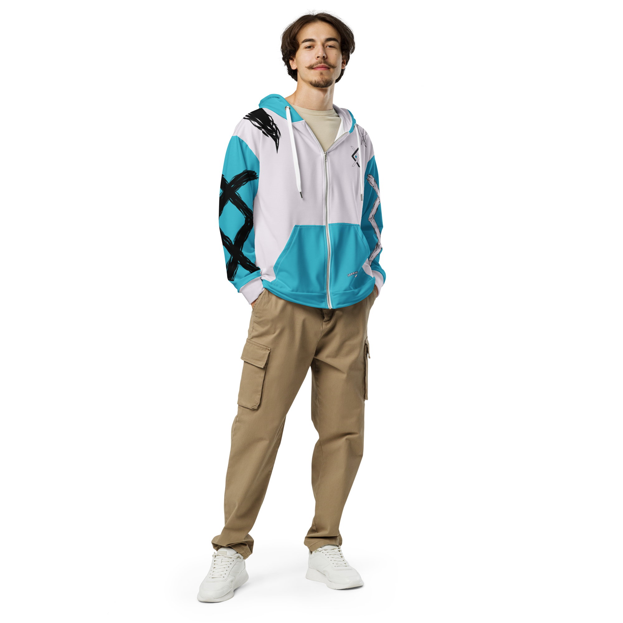 Crossroads Chaos Zip-Up Hoodie - Unisex