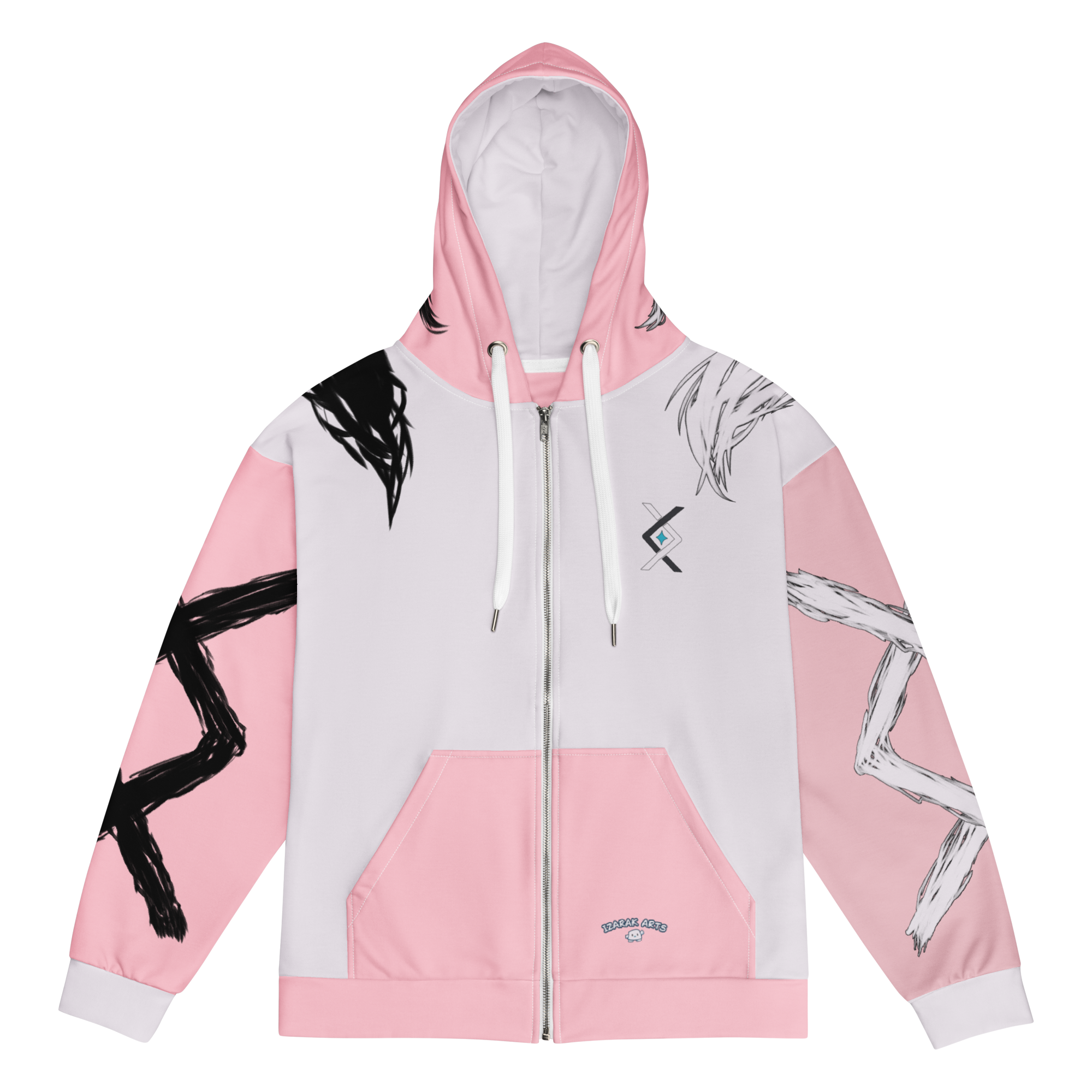 Crossroads Chaos Zip-Up Hoodie - Unisex