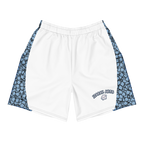 2 Tone Stripe Athletic Long Shorts - Unisex