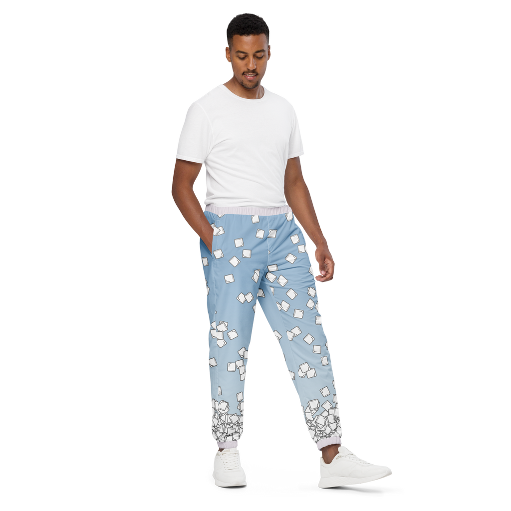Marshmallow Rain Track Pants - Unisex