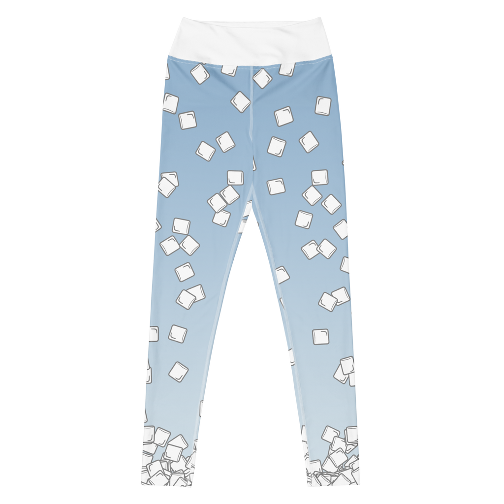 Marshmallow Rain Yoga Leggings