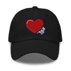 Pengmellow's Big Heart Dad Hat - Unisex