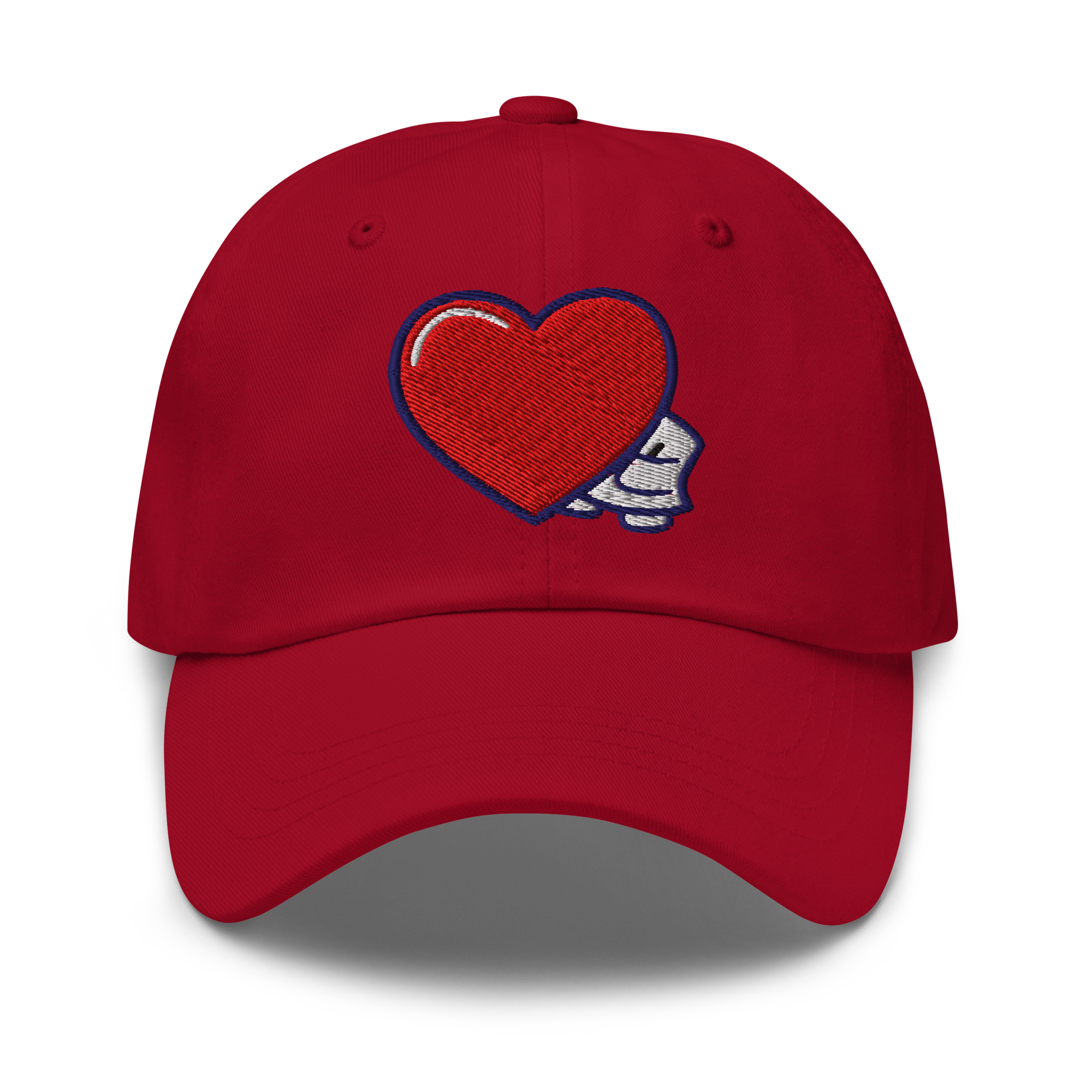 Pengmellow's Big Heart Dad Hat - Unisex