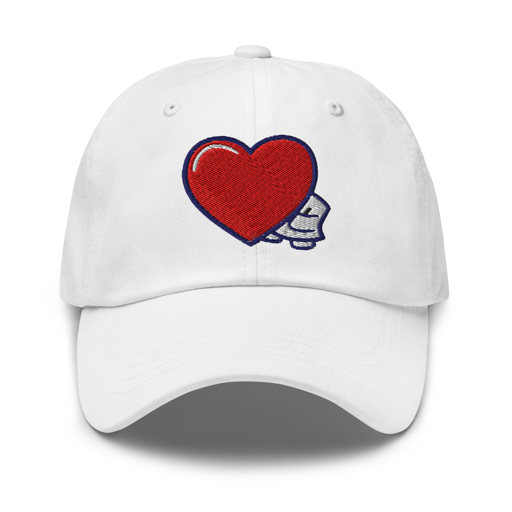 Pengmellow's Big Heart Dad Hat - Unisex
