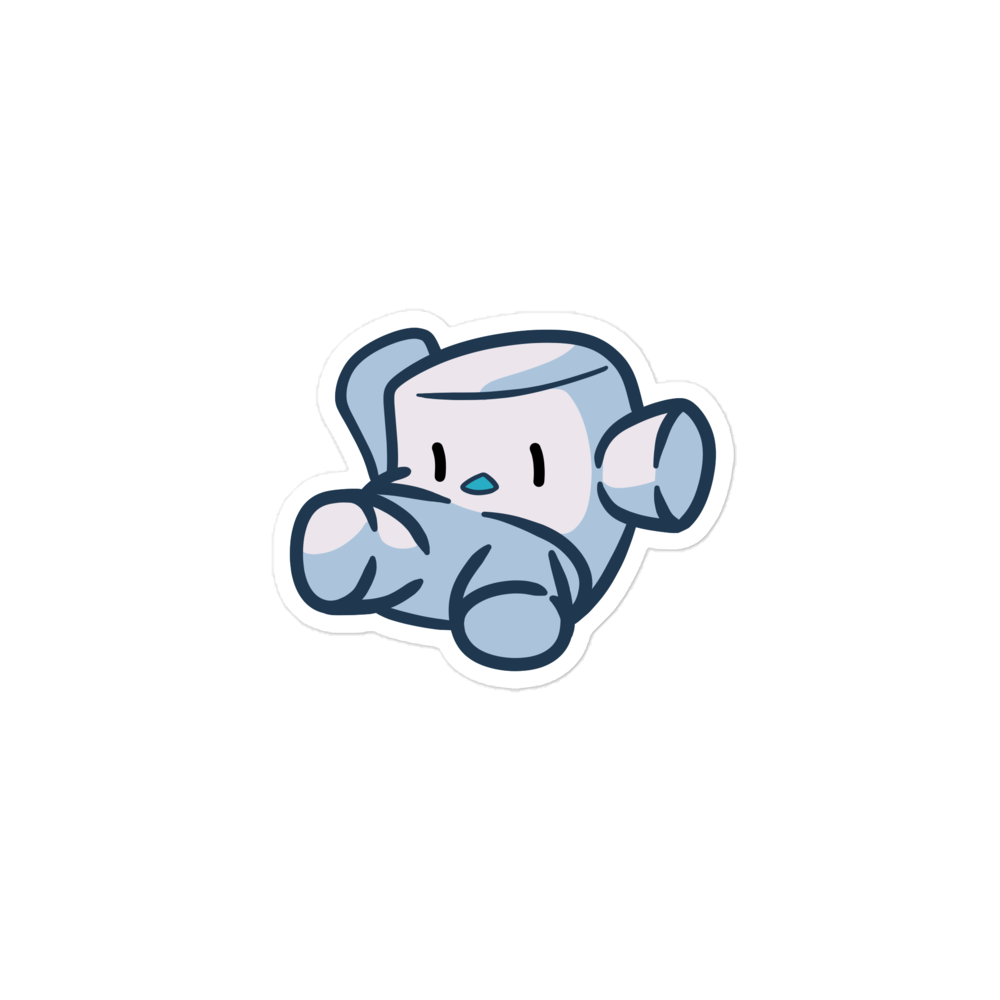 Pengmellow Falling Sticker