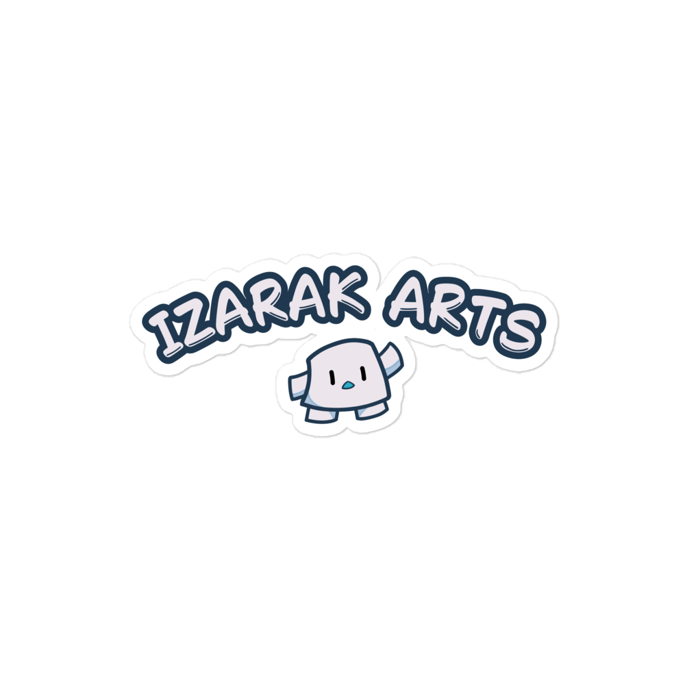 Izarak Arts Logo Sticker
