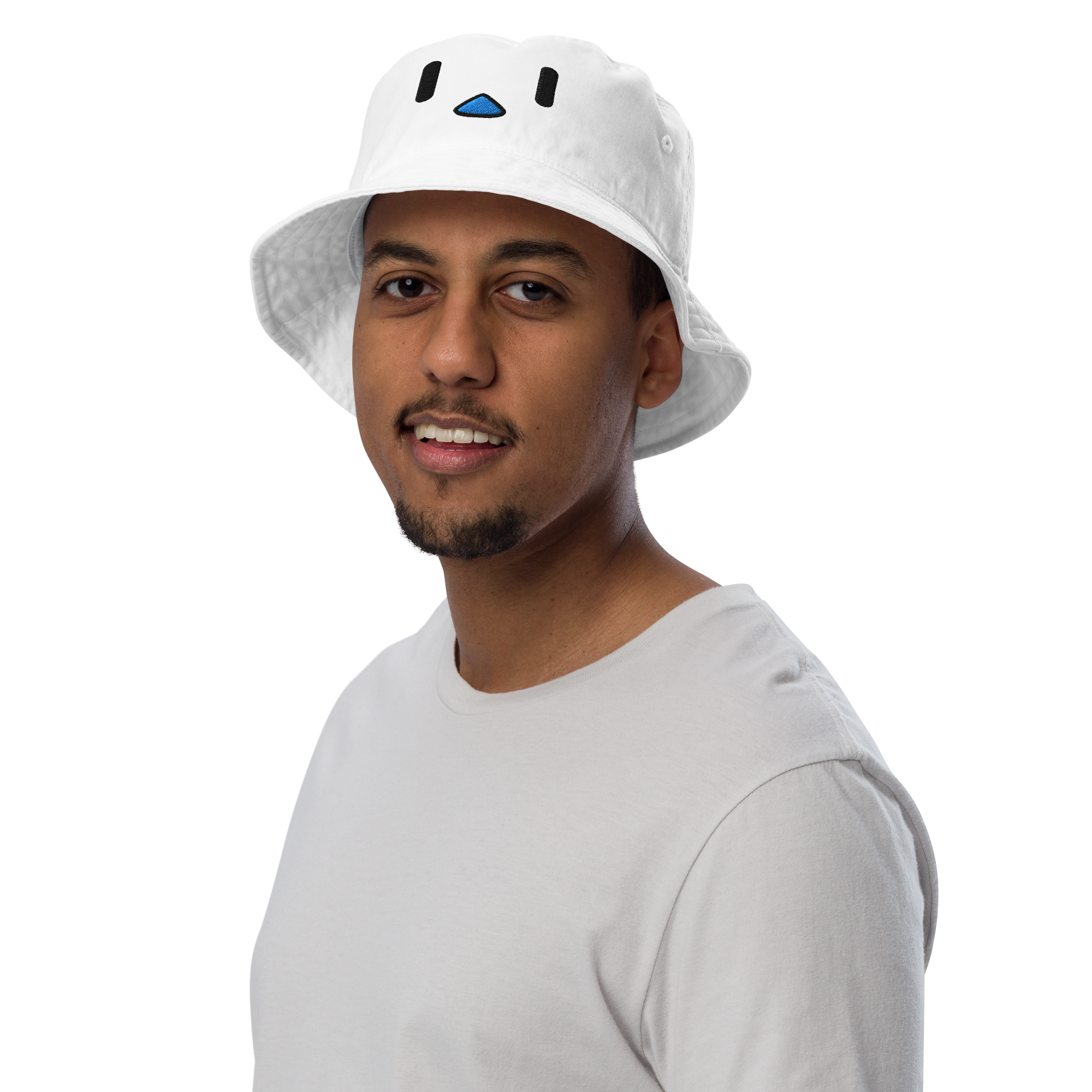 Pengmellow Face Organic Bucket Hat - Unisex
