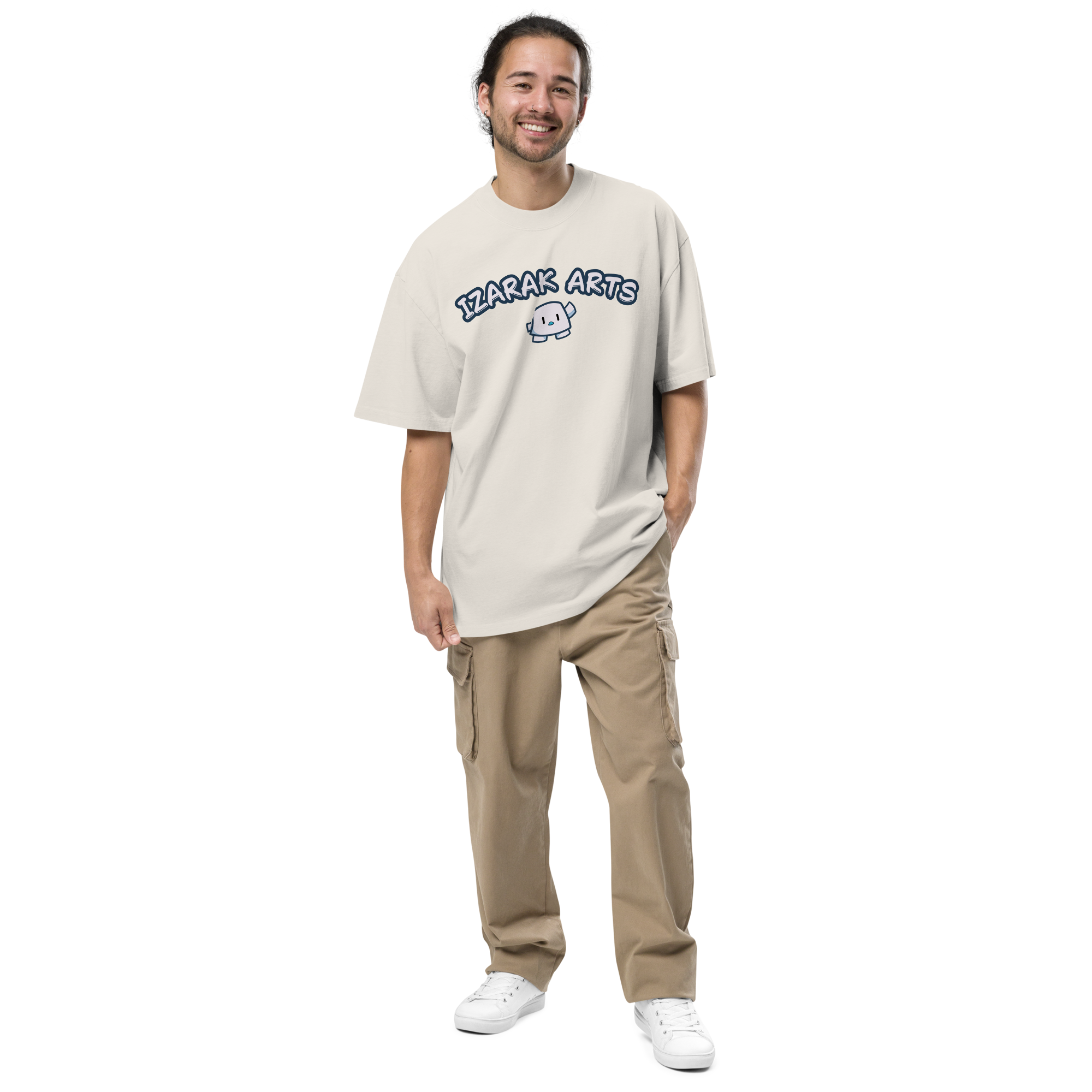 Izarak Arts Logo Oversized T-Shirt - Unisex