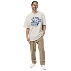 Pengmellow Falling Oversized Faded T-Shirt - Unisex