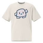 Pengmellow Wave Printed Oversized Faded T-shirt - Unisex