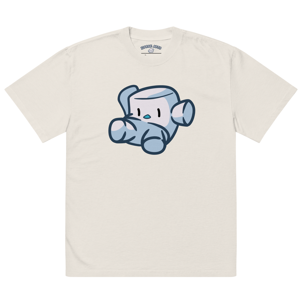 Pengmellow Falling Oversized Faded T-Shirt - Unisex