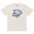 Pengmellow Falling Oversized Faded T-Shirt - Unisex