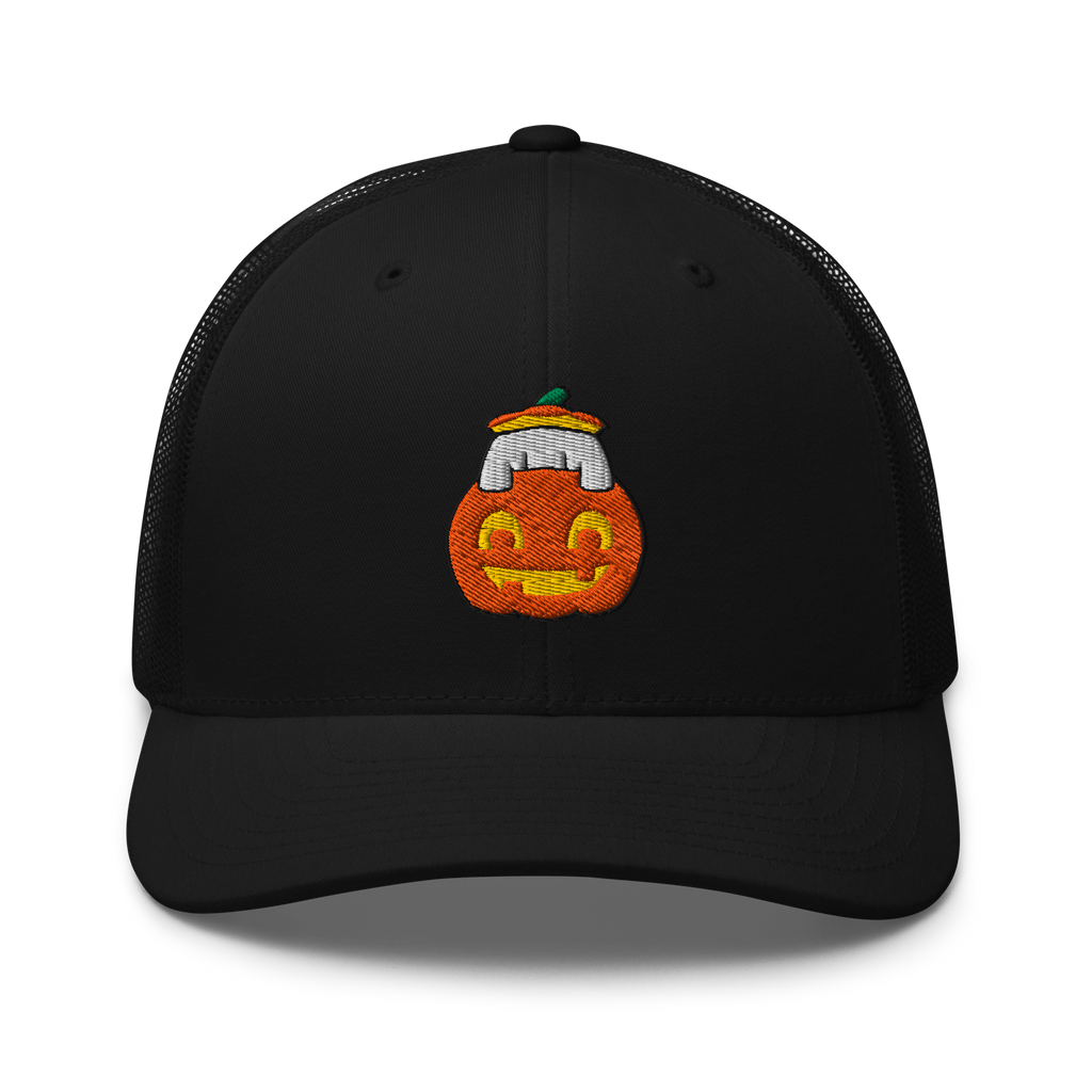 Pumpkin Pengmellow Embroidered Trucker Hat