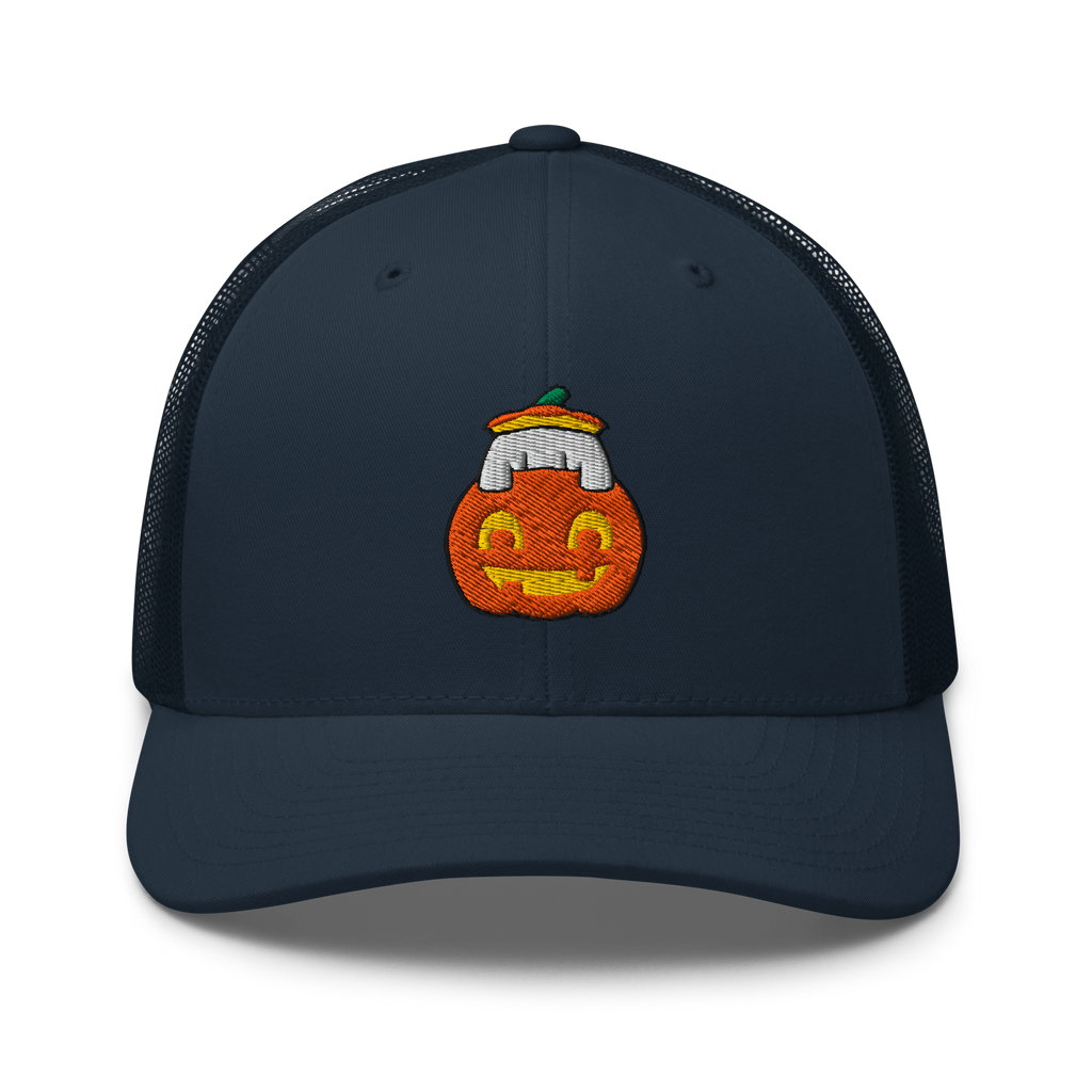 Pumpkin Pengmellow Embroidered Trucker Hat