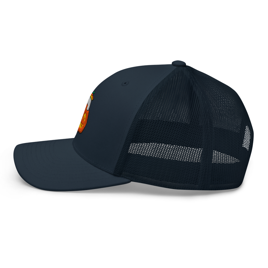 Pumpkin Pengmellow Embroidered Trucker Hat