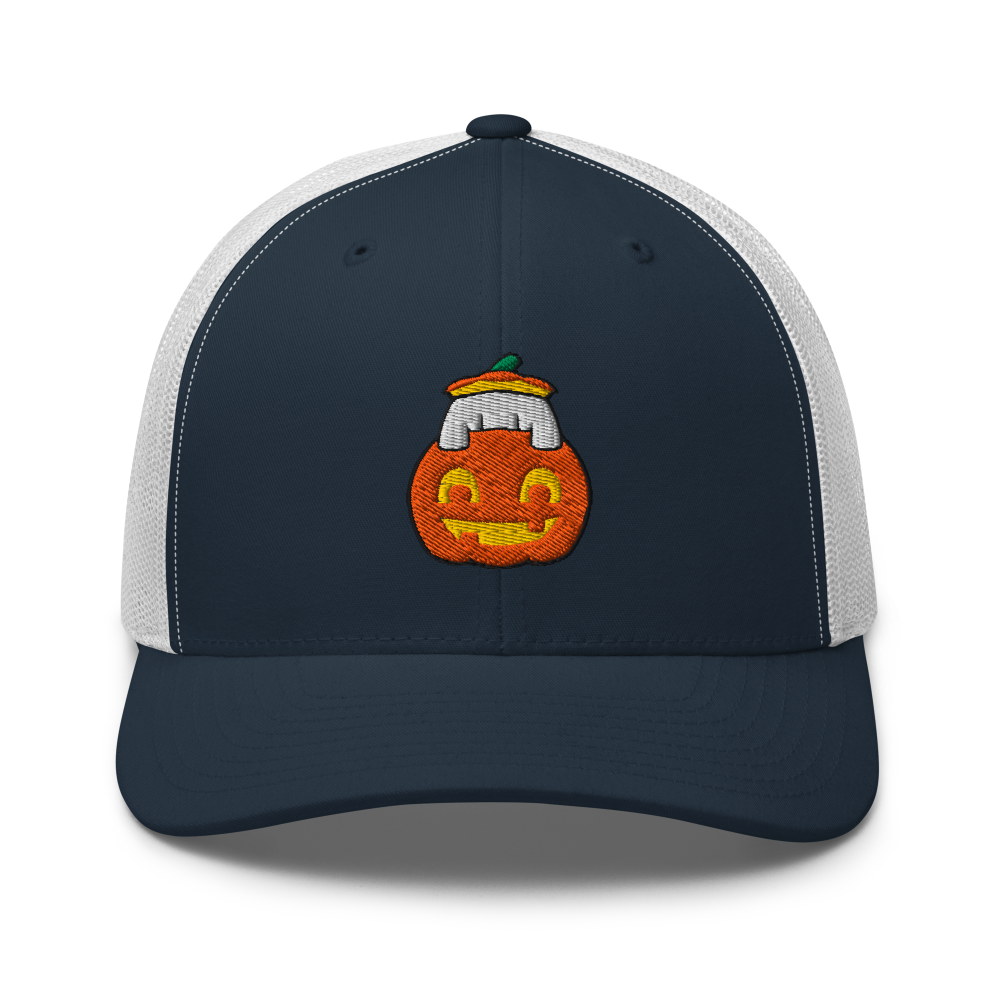 Pumpkin Pengmellow Embroidered Trucker Hat