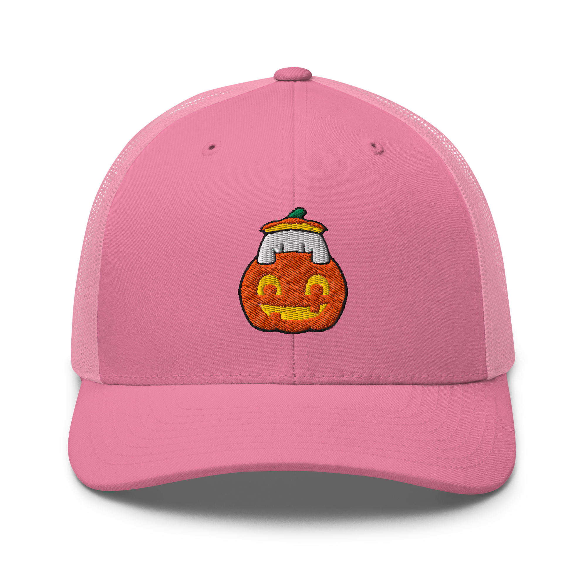 Pumpkin Pengmellow Embroidered Trucker Hat