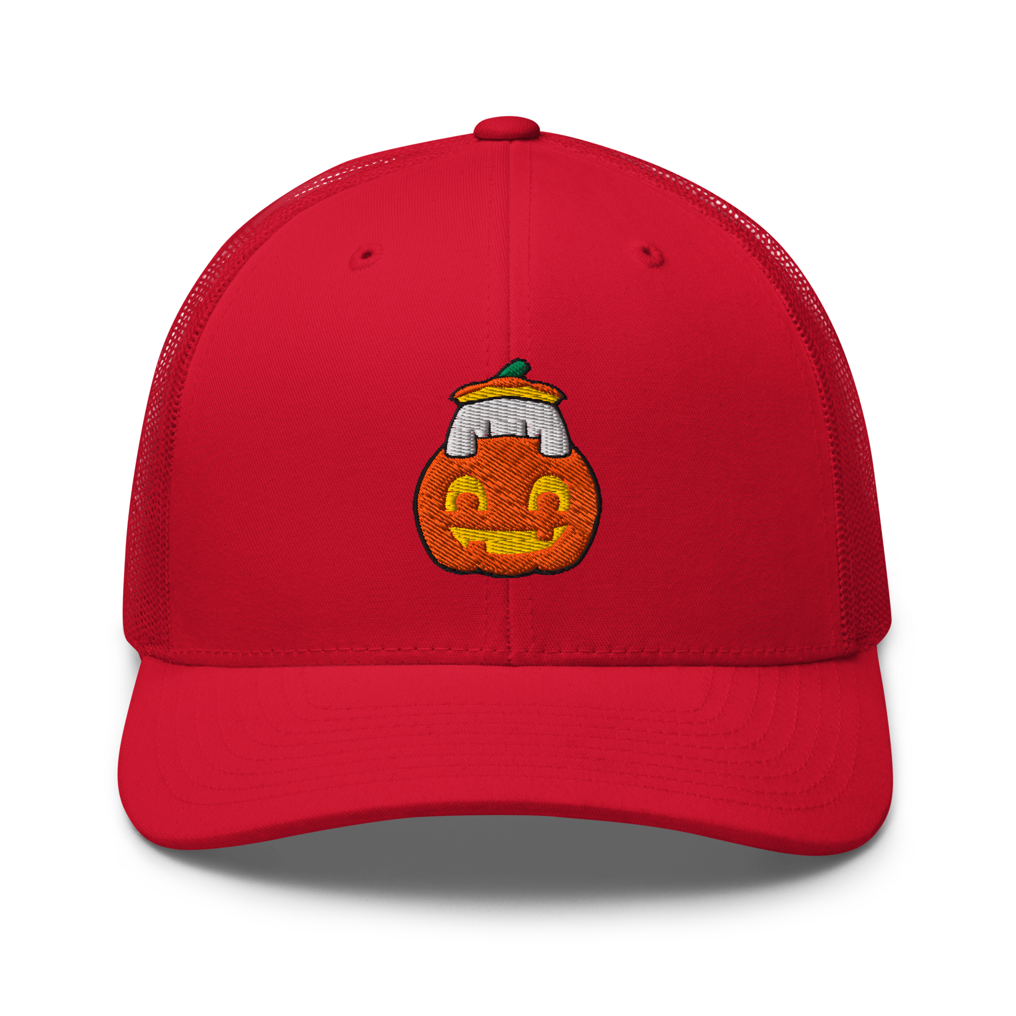 Pumpkin Pengmellow Embroidered Trucker Hat