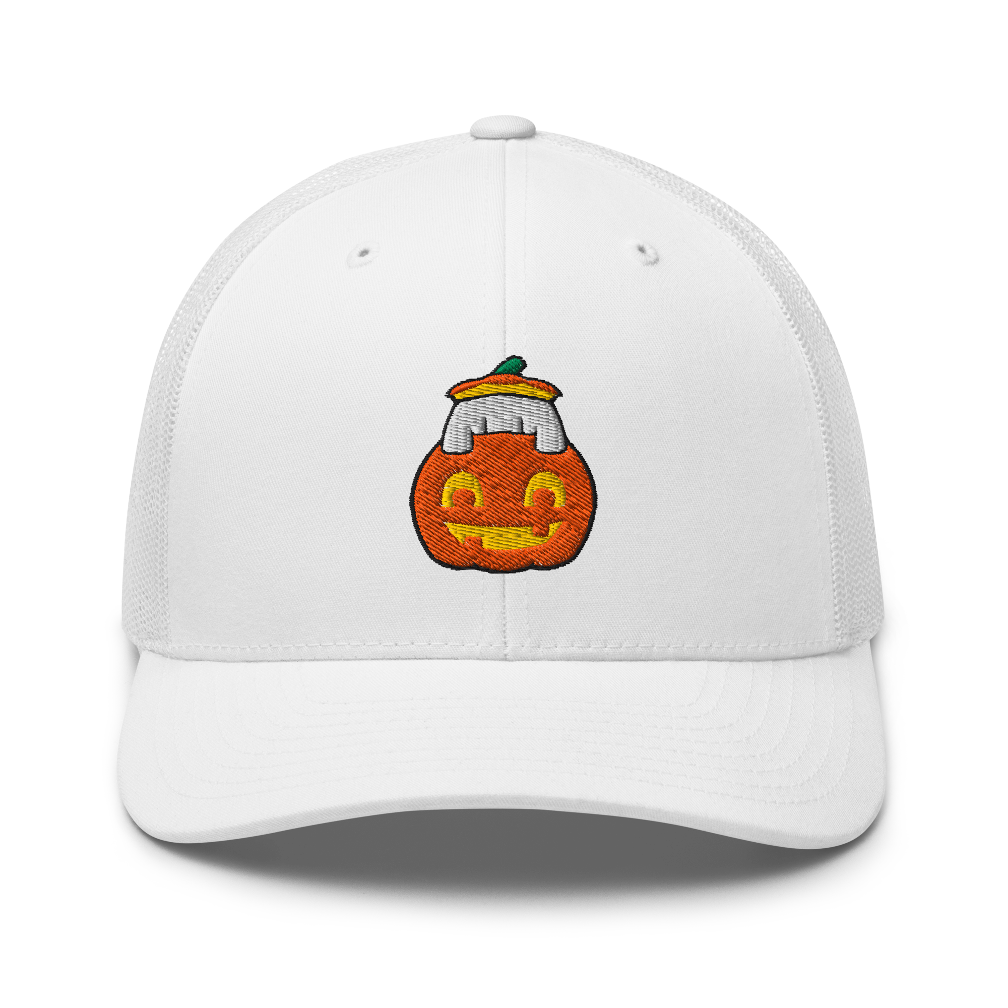 Pumpkin Pengmellow Embroidered Trucker Hat