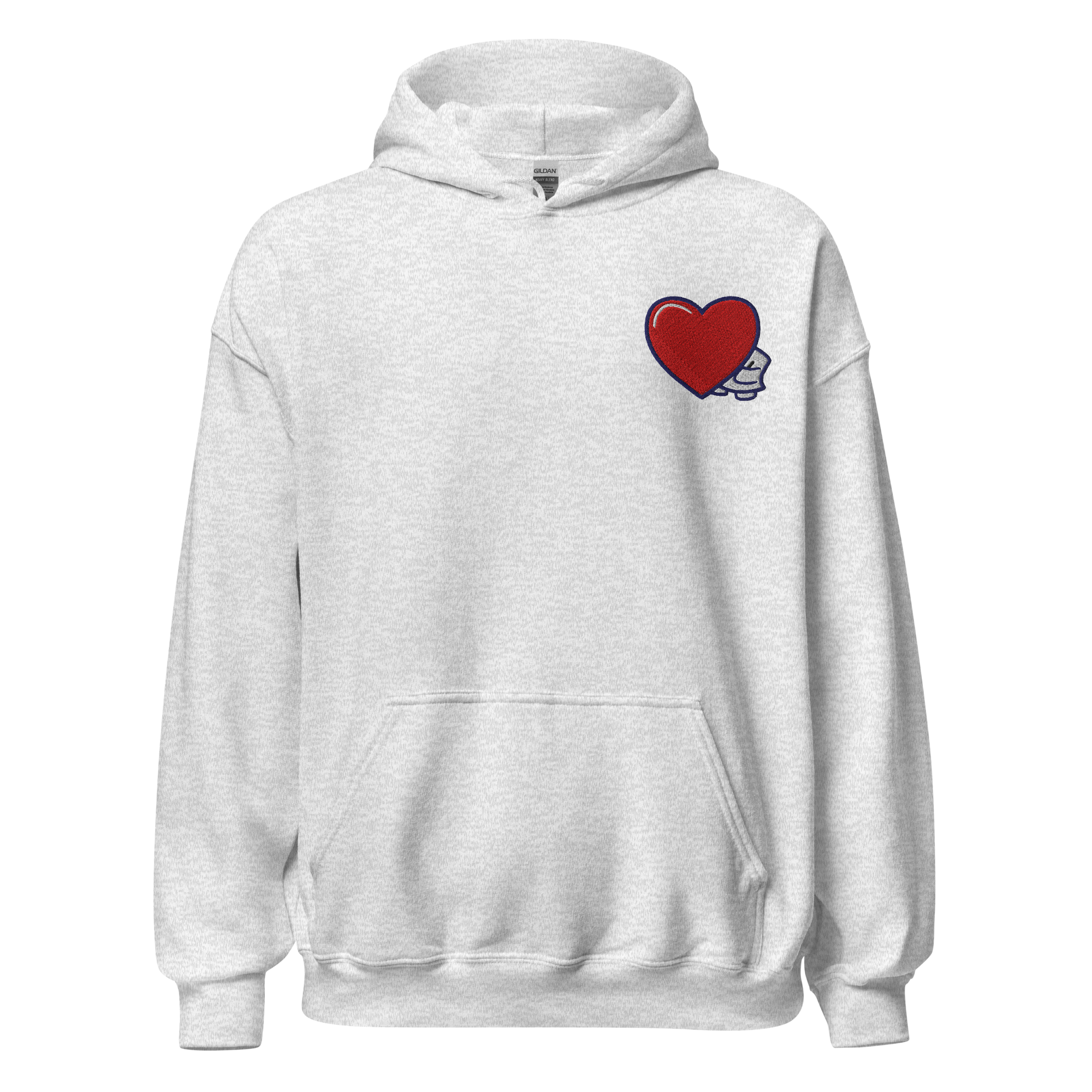 Pengmellow's Big Heart Hoodie - Unisex