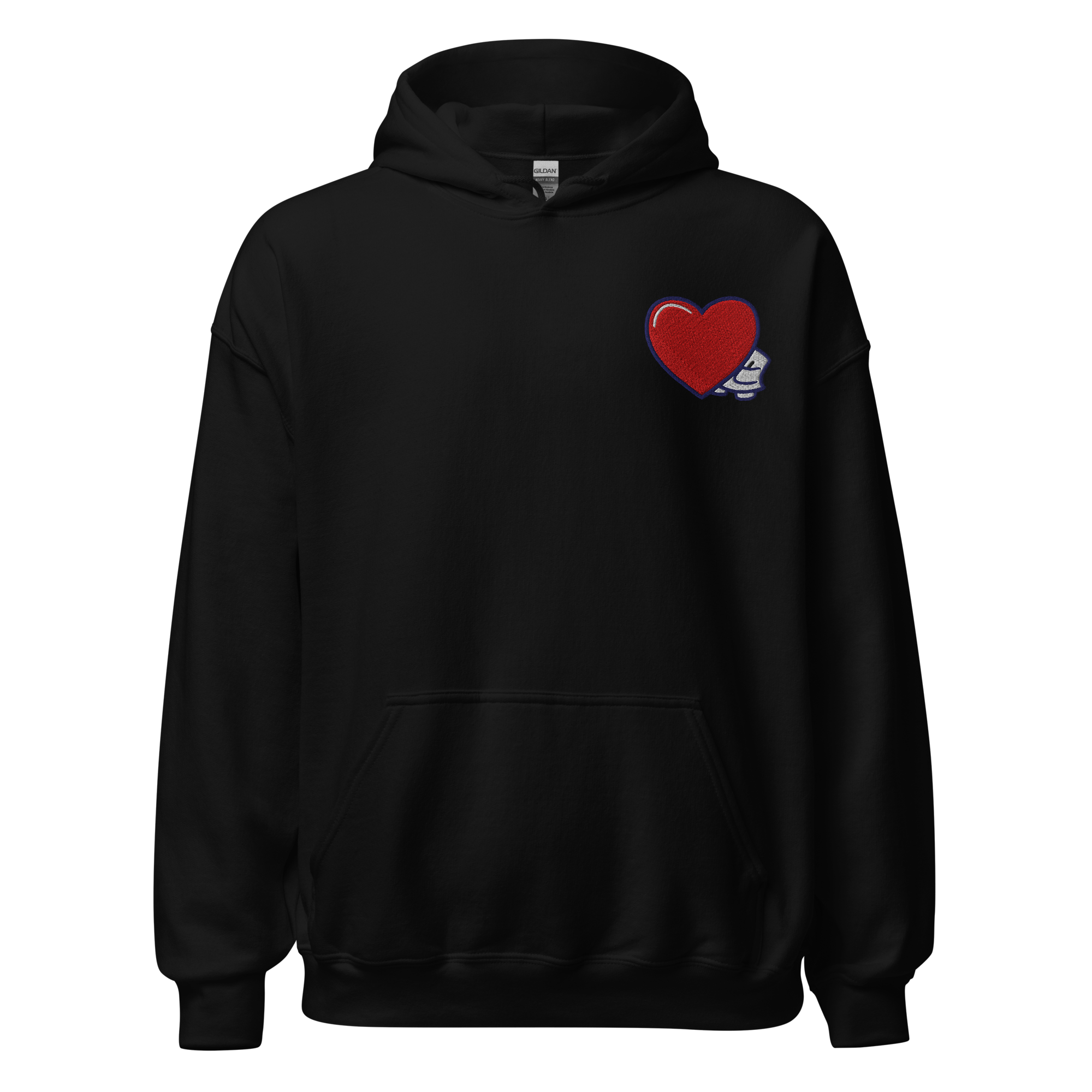 Pengmellow's Big Heart Hoodie - Unisex