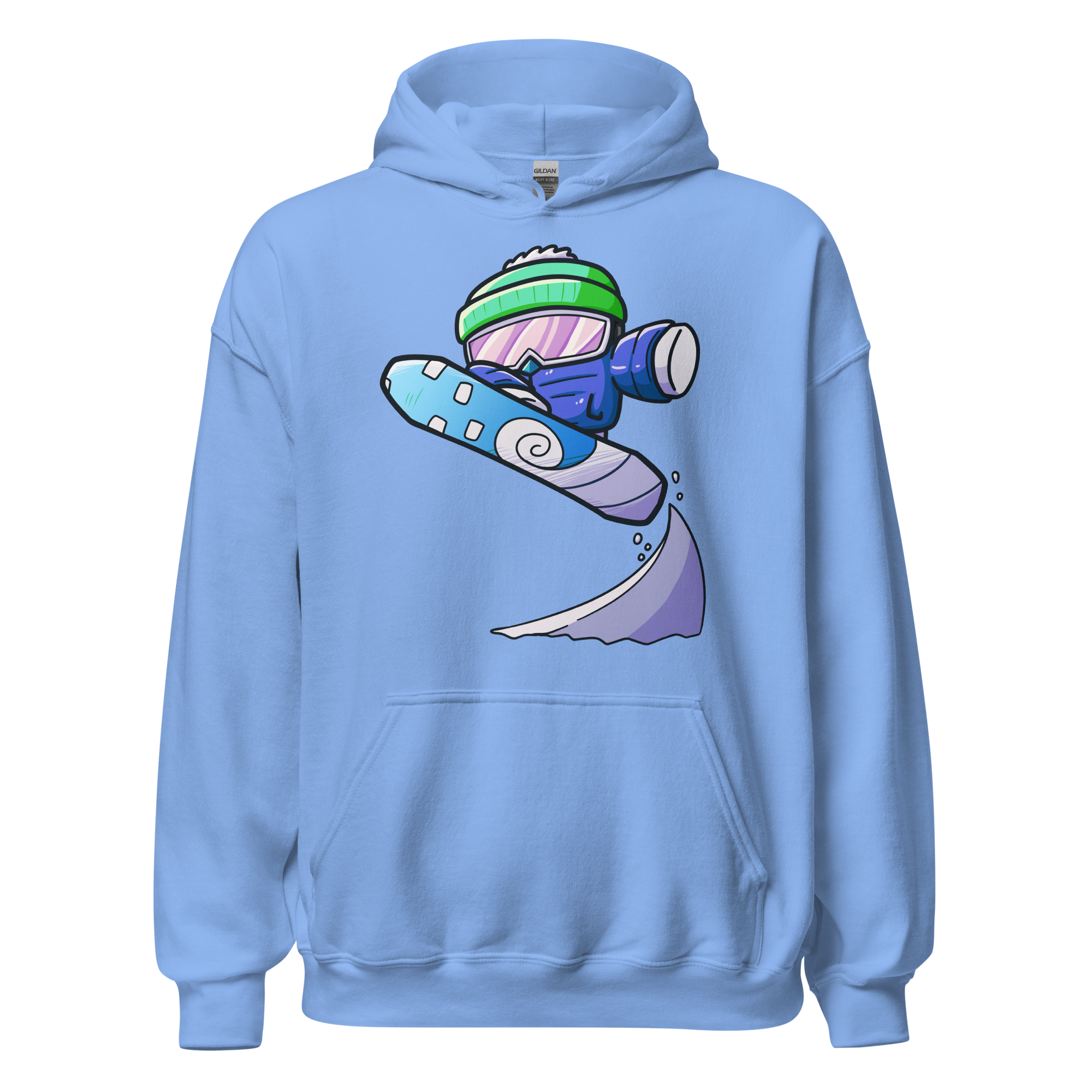 Snowboarding Pengmellow Hooodie - Unisex