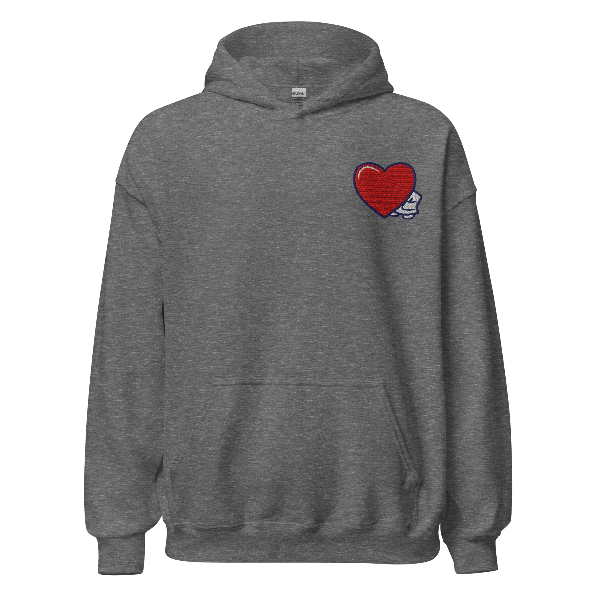 Pengmellow's Big Heart Hoodie - Unisex