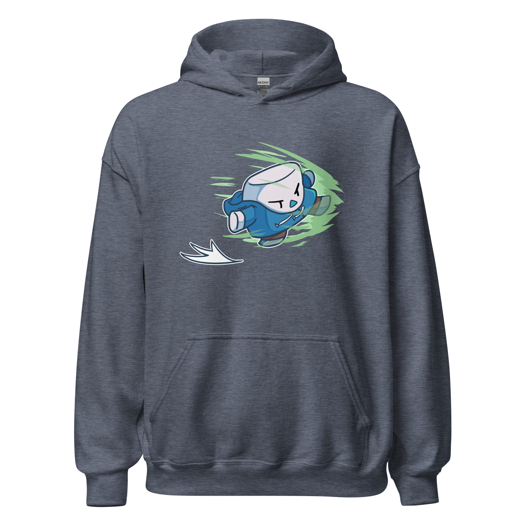Pengmellow Flying Kick Strike Hoodie - Unisex