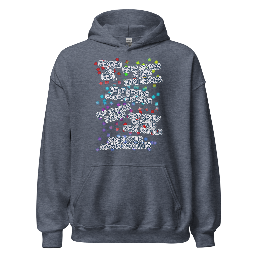Fighting Intro Collage Hoodie - Unisex