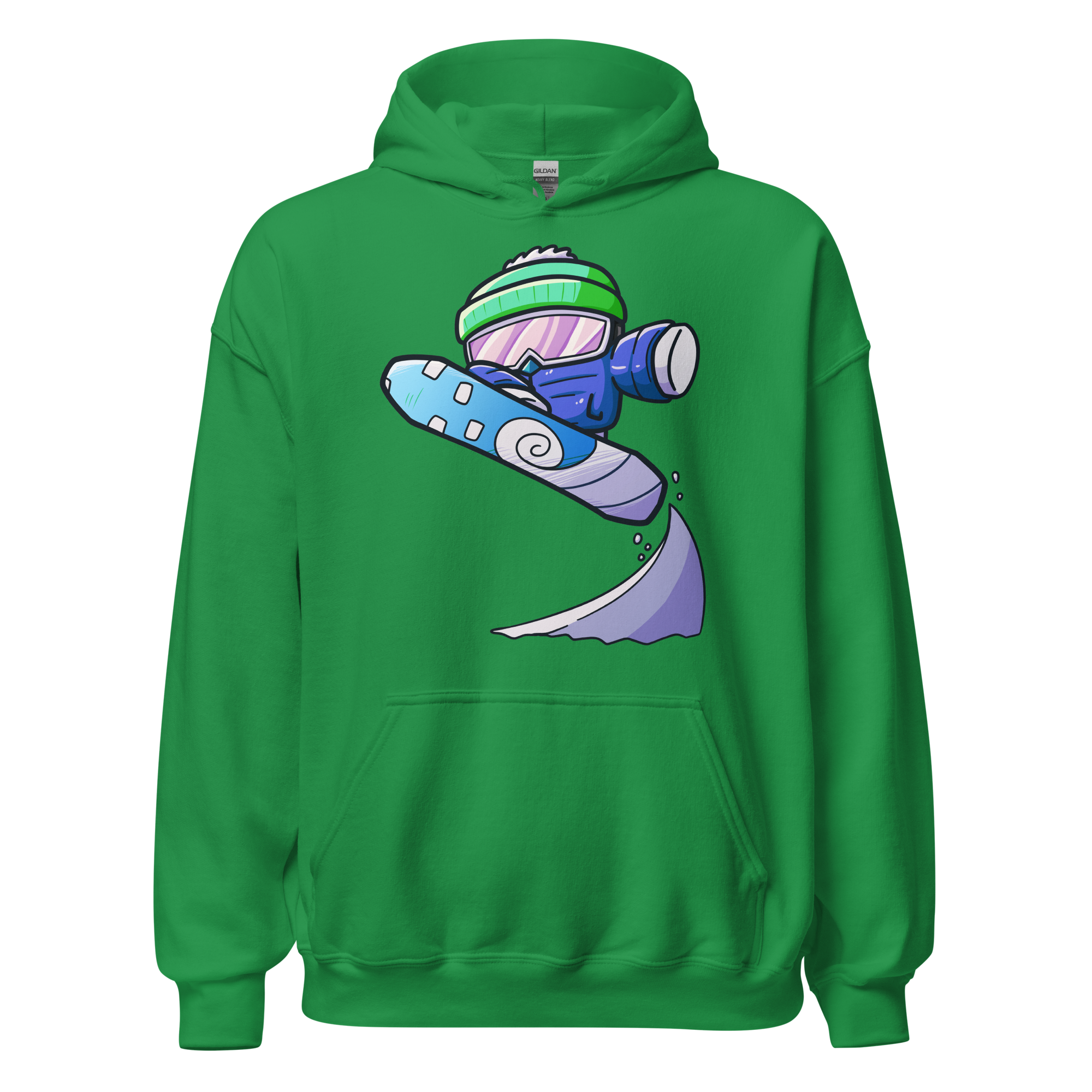 Snowboarding Pengmellow Hooodie - Unisex