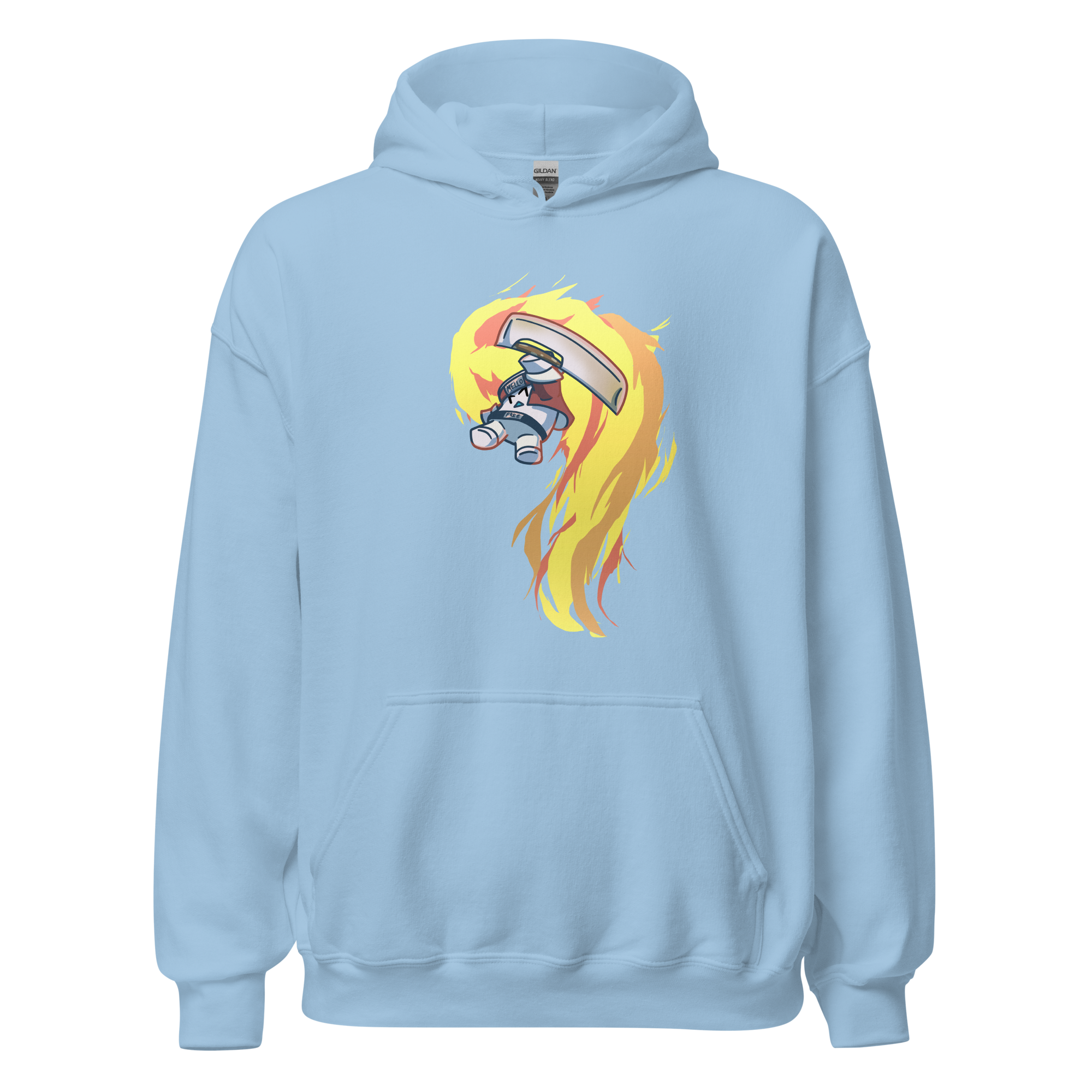Pengmellow Rising Flame Hoodie - Unisex