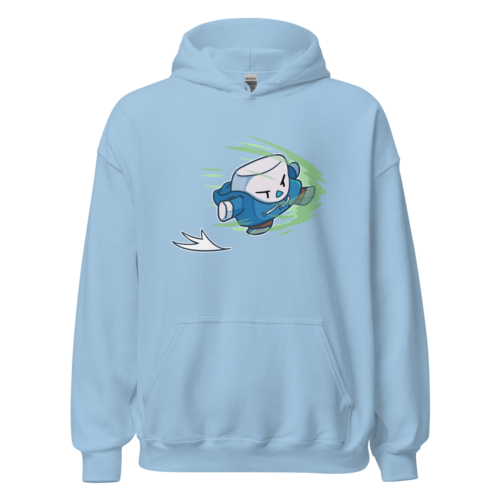 Pengmellow Flying Kick Strike Hoodie - Unisex