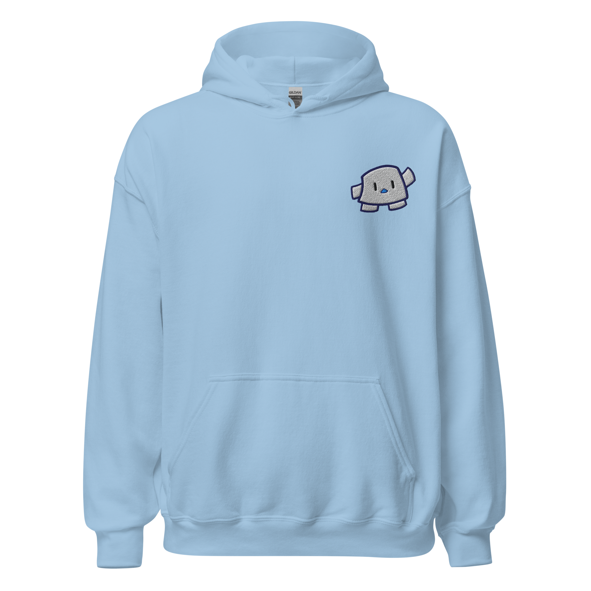 Pengmellow Wave Embroidered Hoodie - Unisex