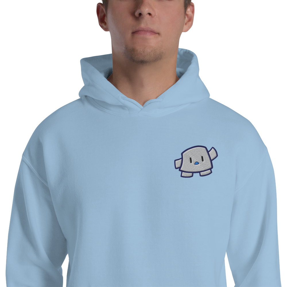 Pengmellow Wave Embroidered Hoodie - Unisex