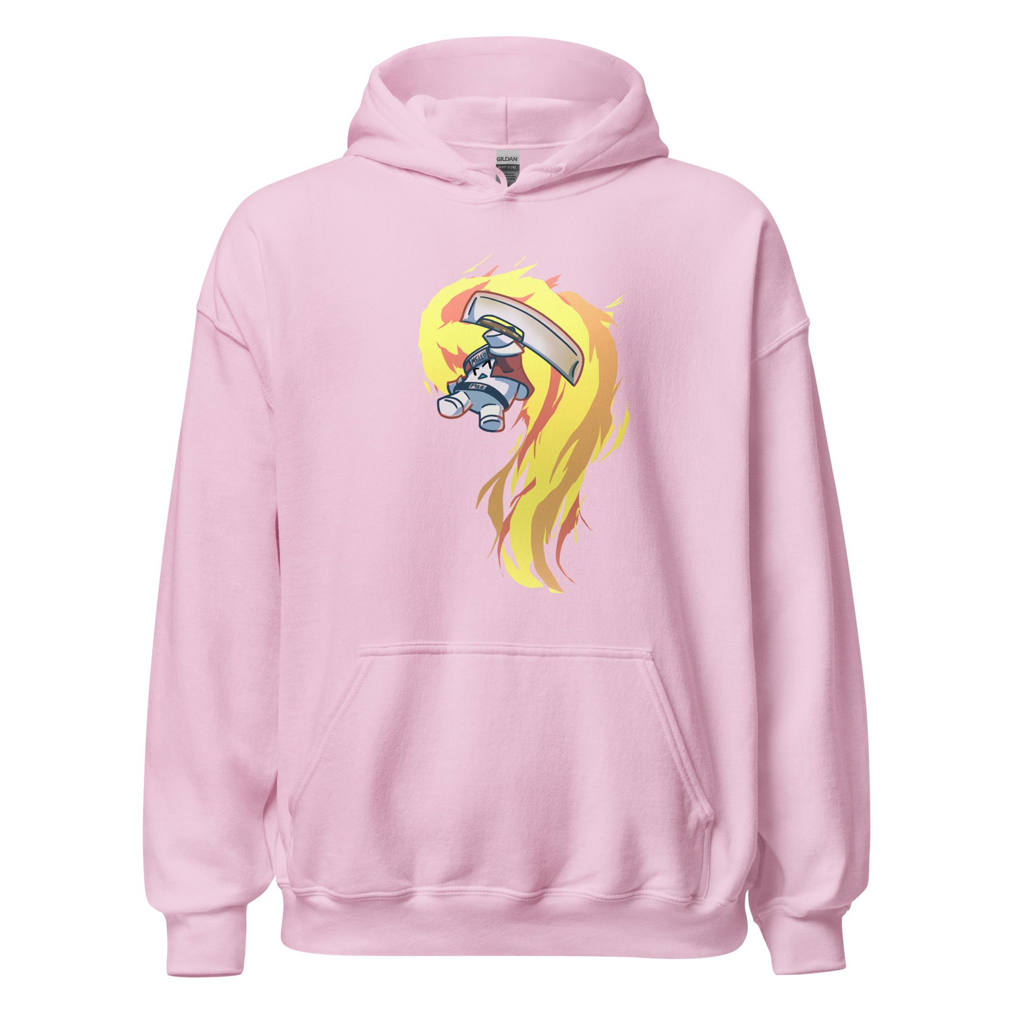 Pengmellow Rising Flame Hoodie - Unisex