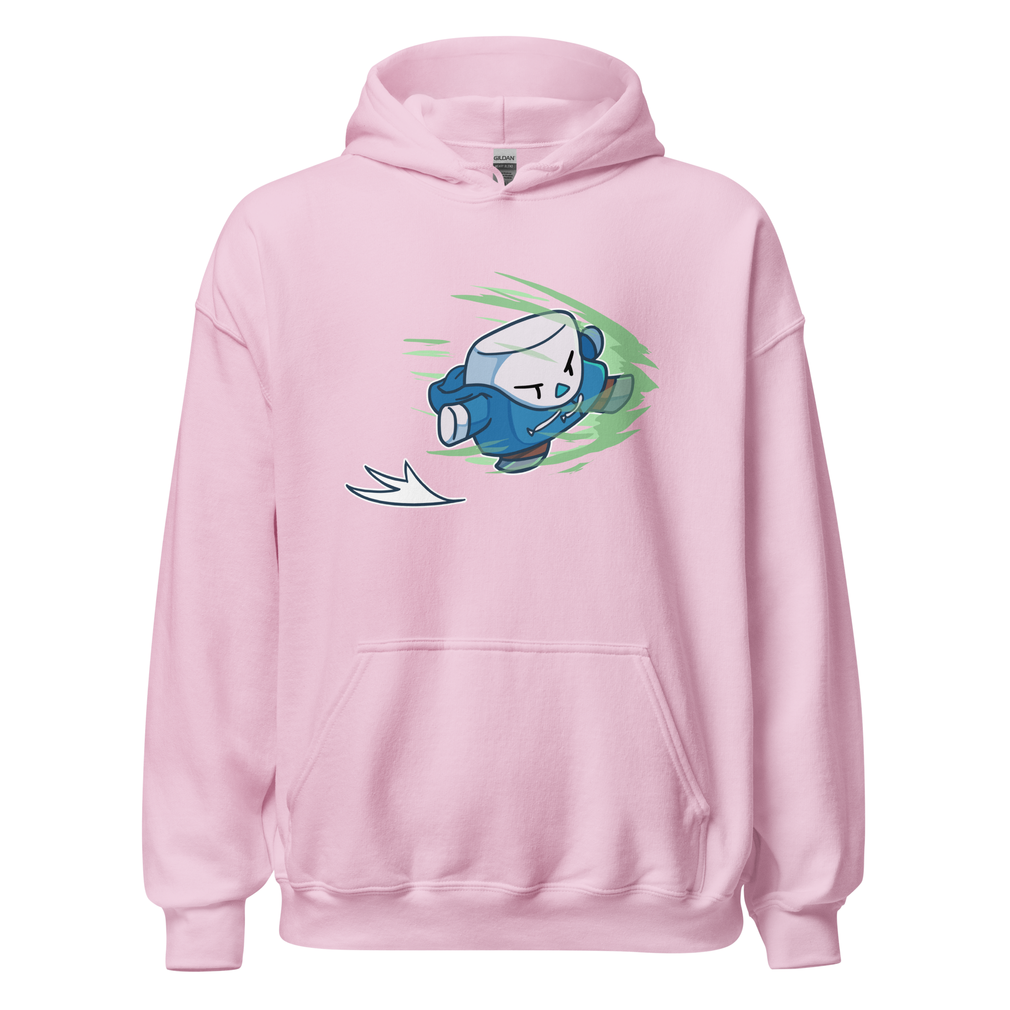 Pengmellow Flying Kick Strike Hoodie - Unisex