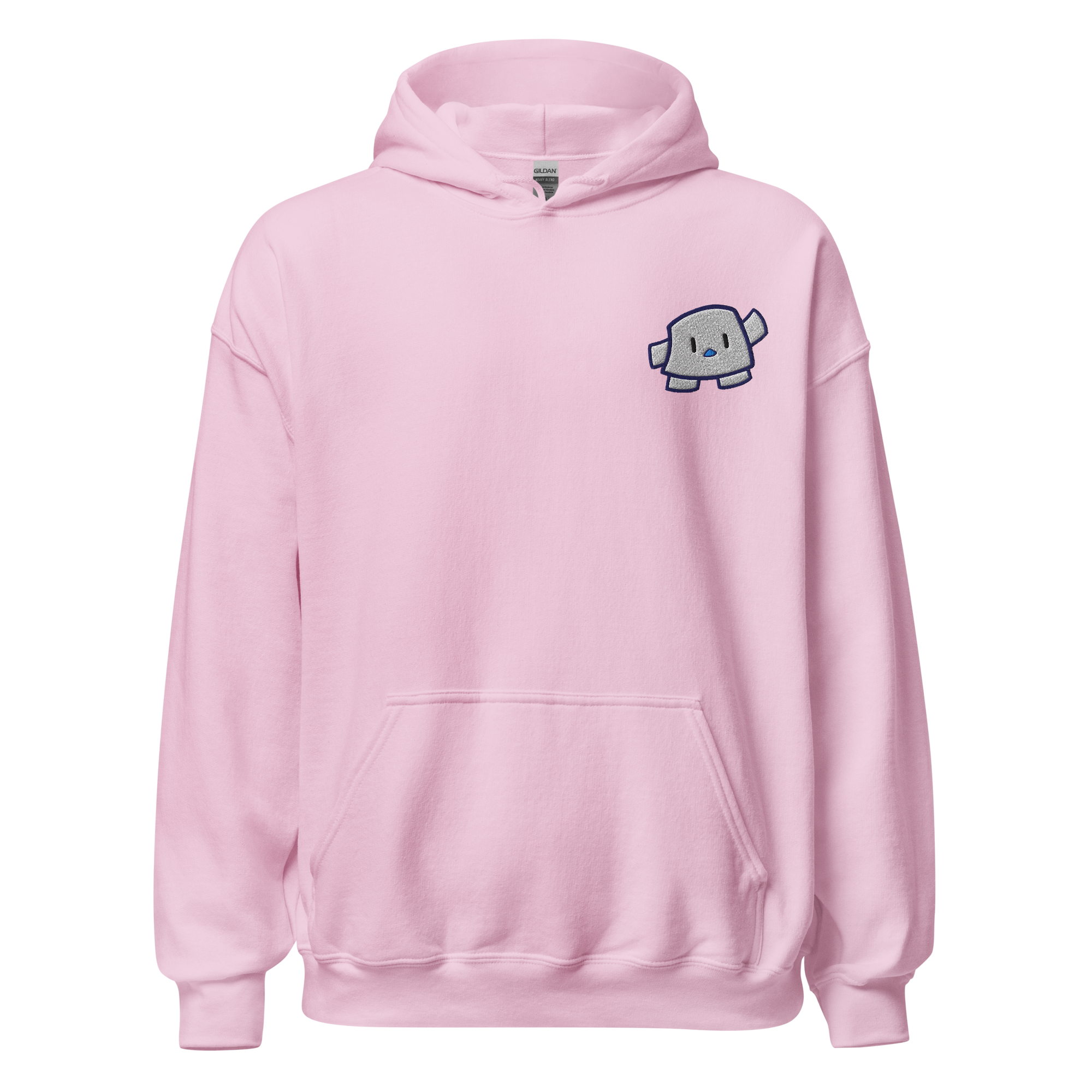 Pengmellow Wave Embroidered Hoodie - Unisex