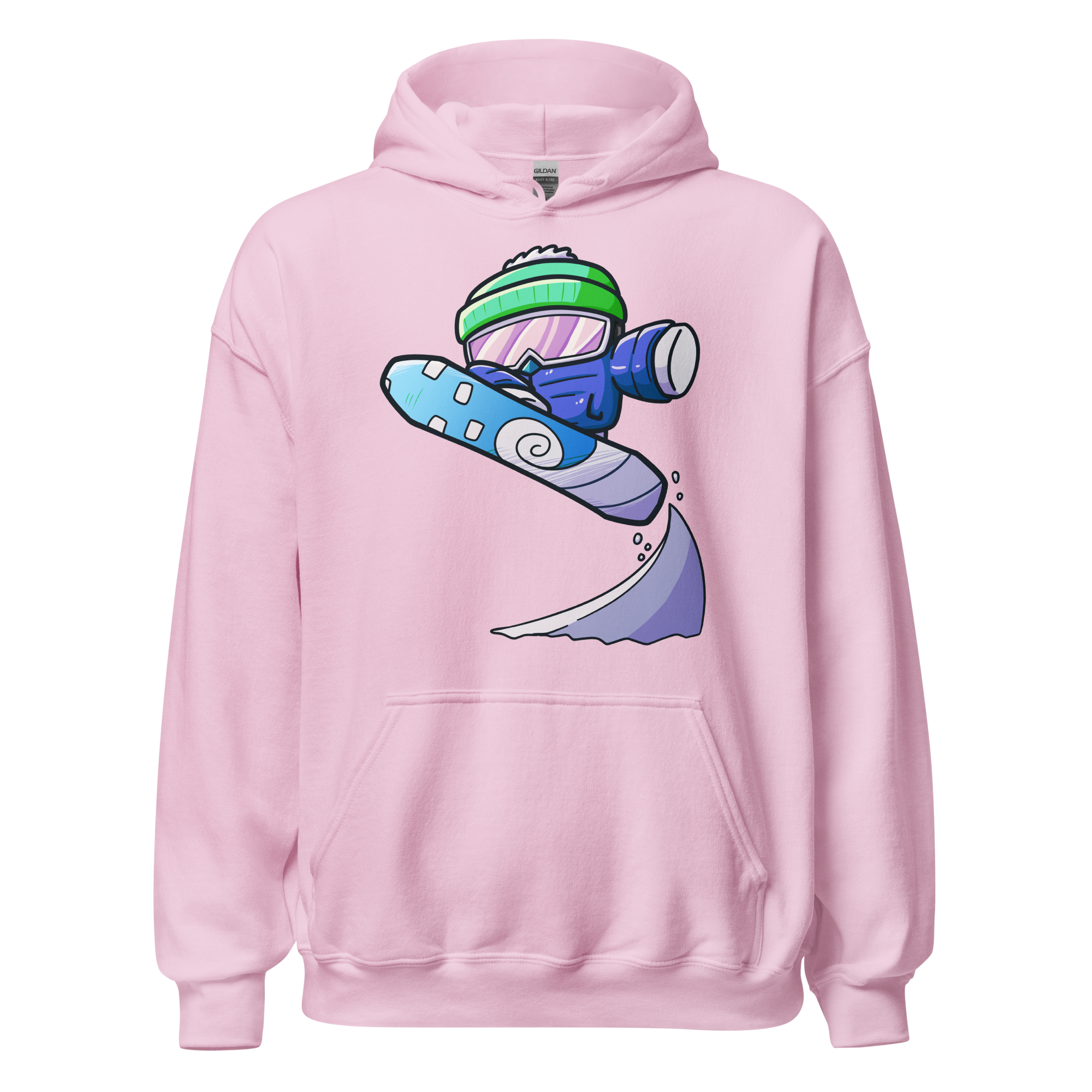Snowboarding Pengmellow Hooodie - Unisex