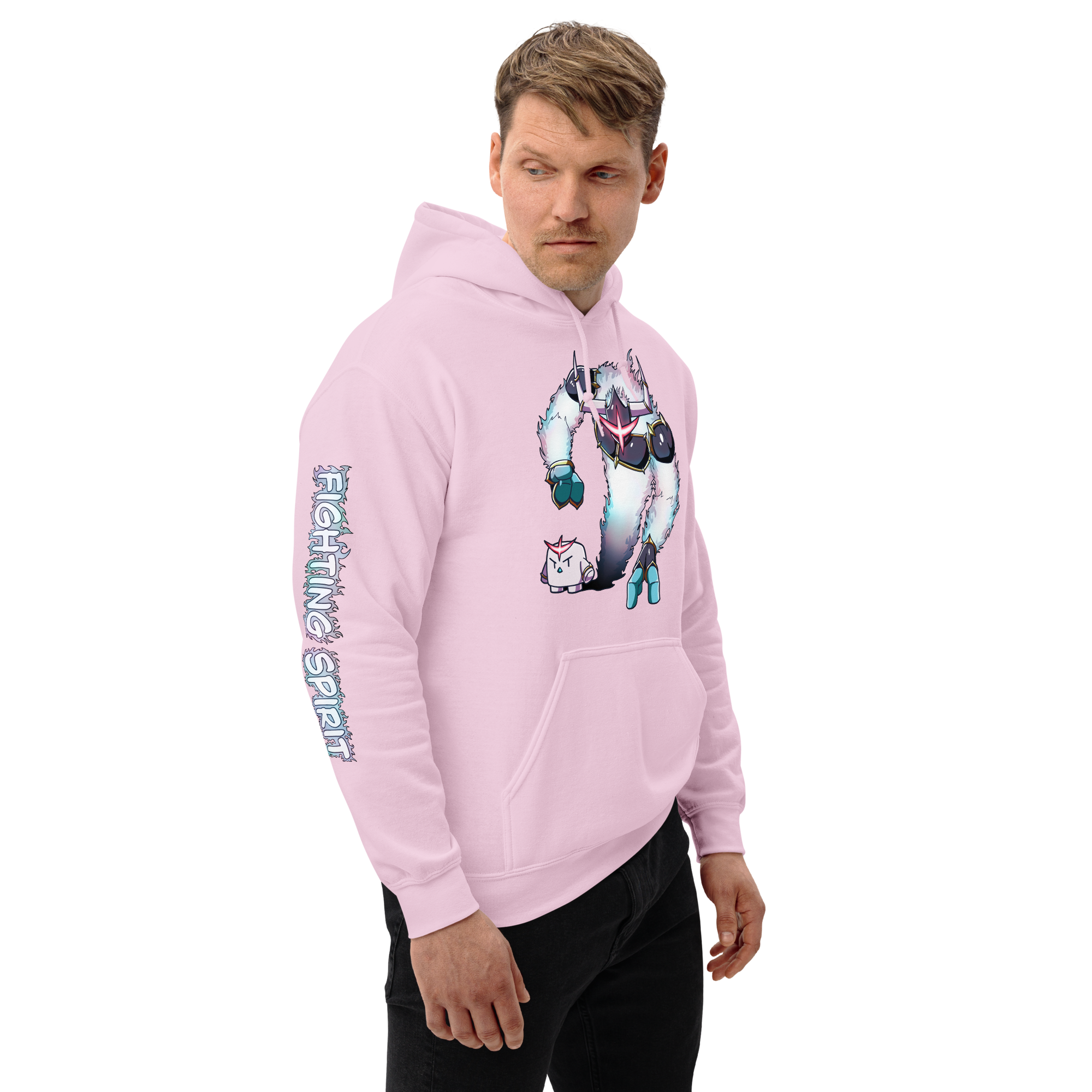 Fighting Spirit Pull-Over Hoodie - Unisex