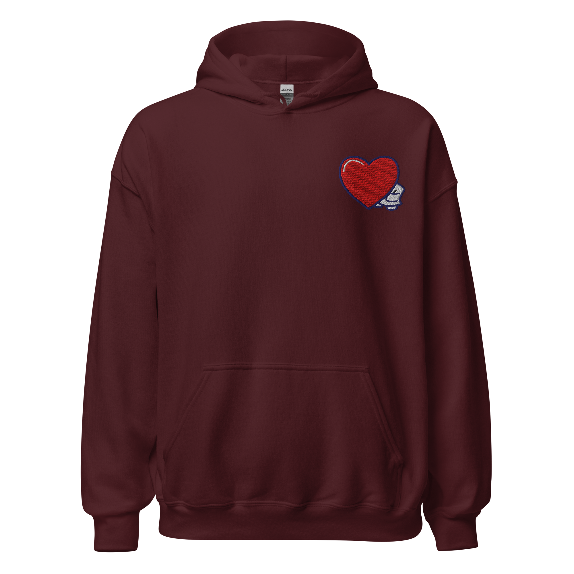 Pengmellow's Big Heart Hoodie - Unisex