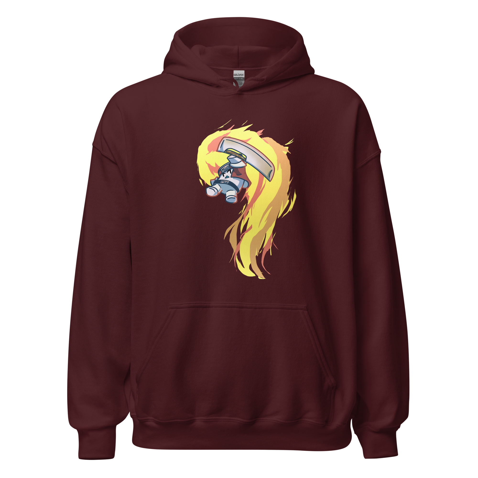 Pengmellow Rising Flame Hoodie - Unisex