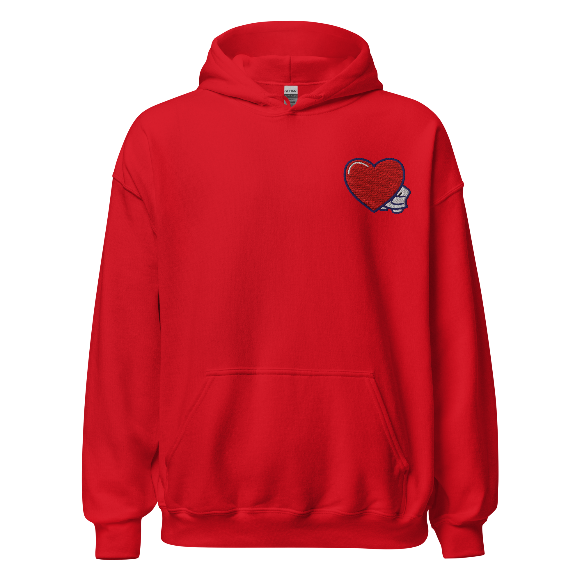 Pengmellow's Big Heart Hoodie - Unisex