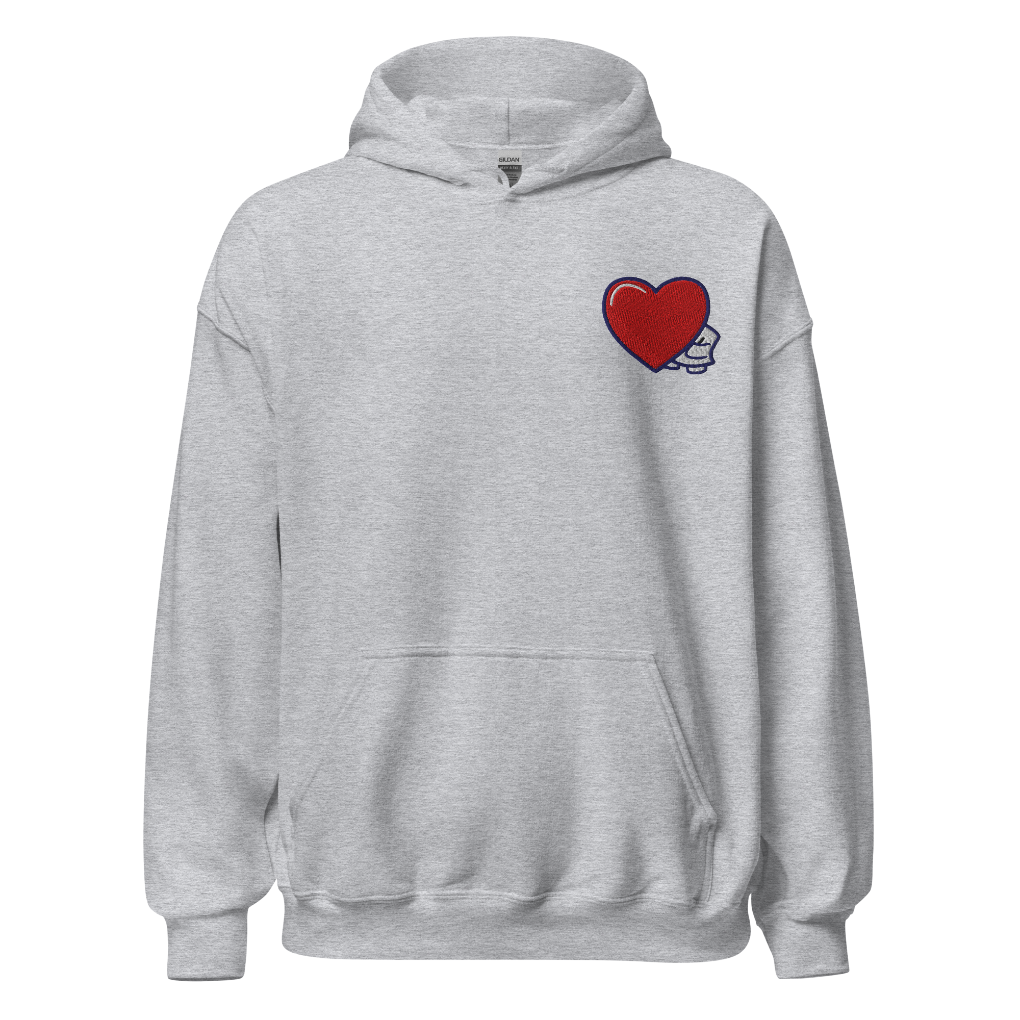 Pengmellow's Big Heart Hoodie - Unisex